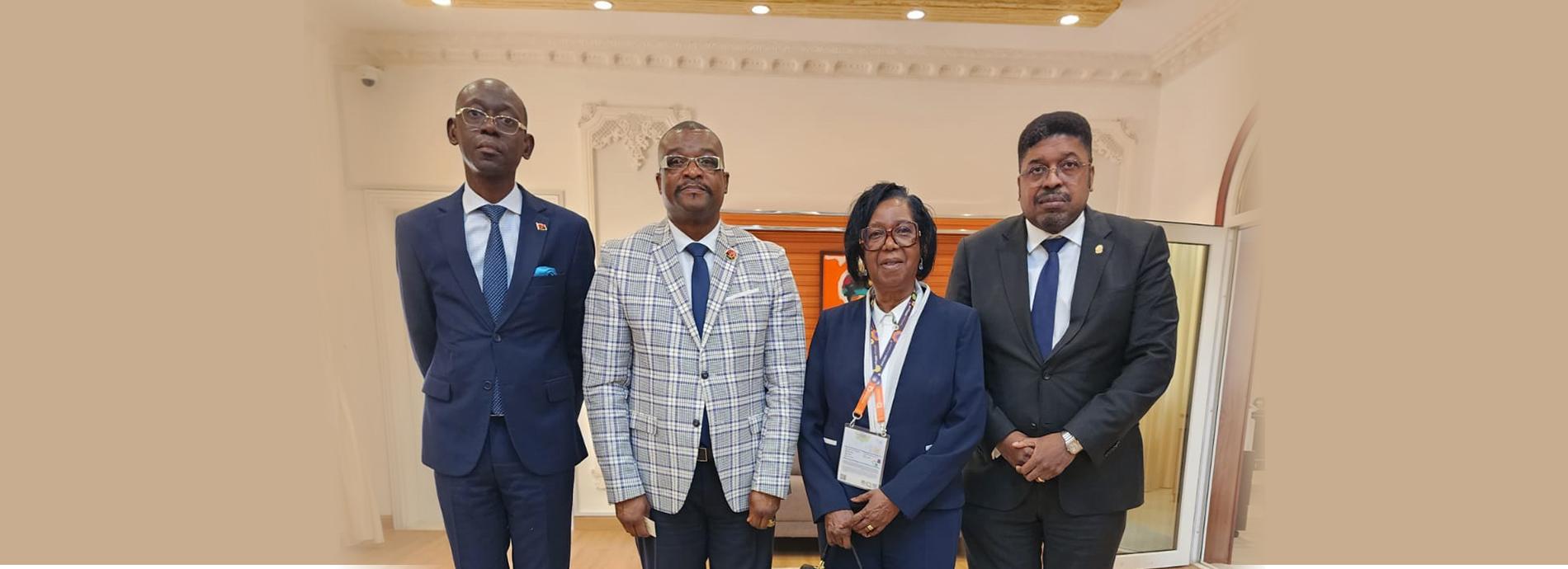 Visita da Comissária Geral da Expo Qatar 2023  a Embaixada de Angola no Qatar