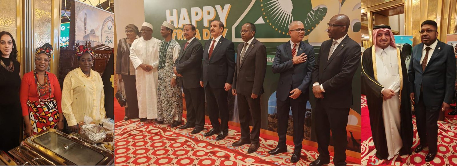 DIA DE ÁFRICA CELEBRADO EM DOHA, QATAR  Em ambiente de unidade, diversidade cultural e identidade africana