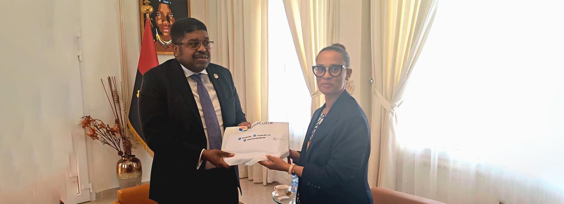 FUND CUBE, START UP ANGOLANA LIGADA AS FINTECH´S, EXPÕE NA MAIOR CONFERÊNCIA DE INOVAÇÃO DO QATAR