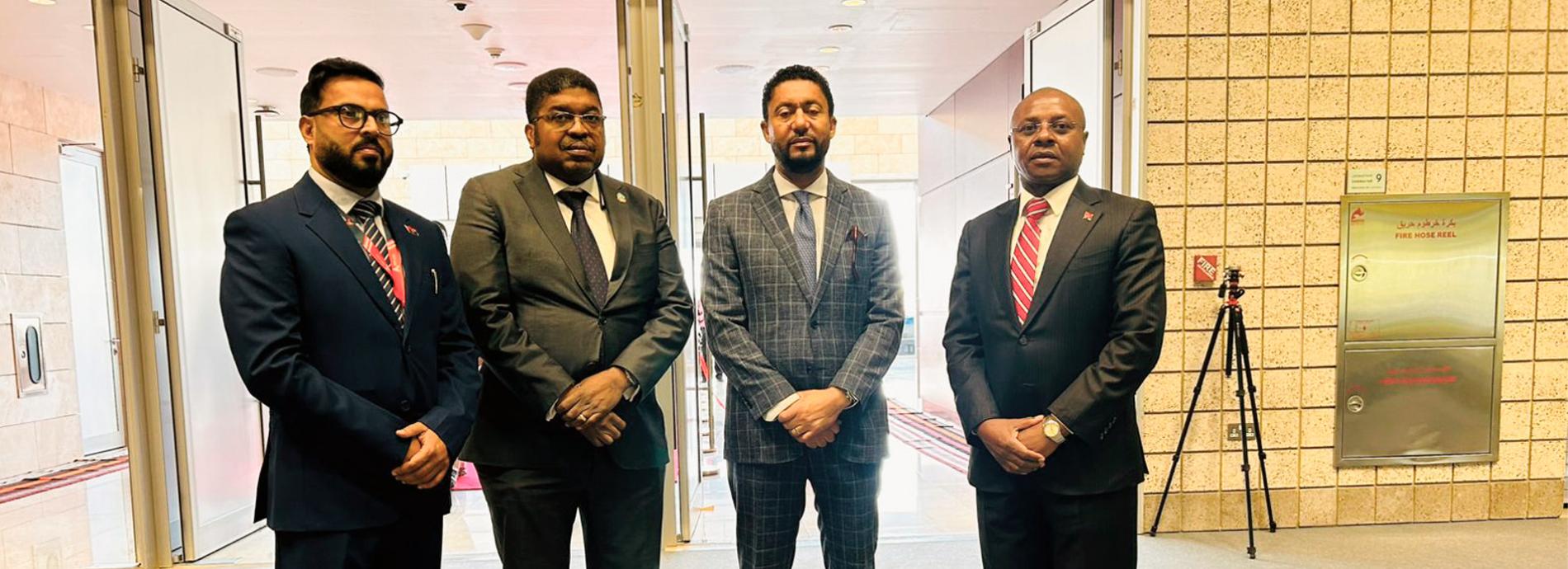 GRUPO EMPRESARIAL ANGOZARA AGRO, VALORIZA APOIO INSTITUCIONAL DA EMBAIXADA, POR OCASIÃO  DA SUA PARTICIPAÇÃO FEIRA DO CAFÉ DO QATAR.