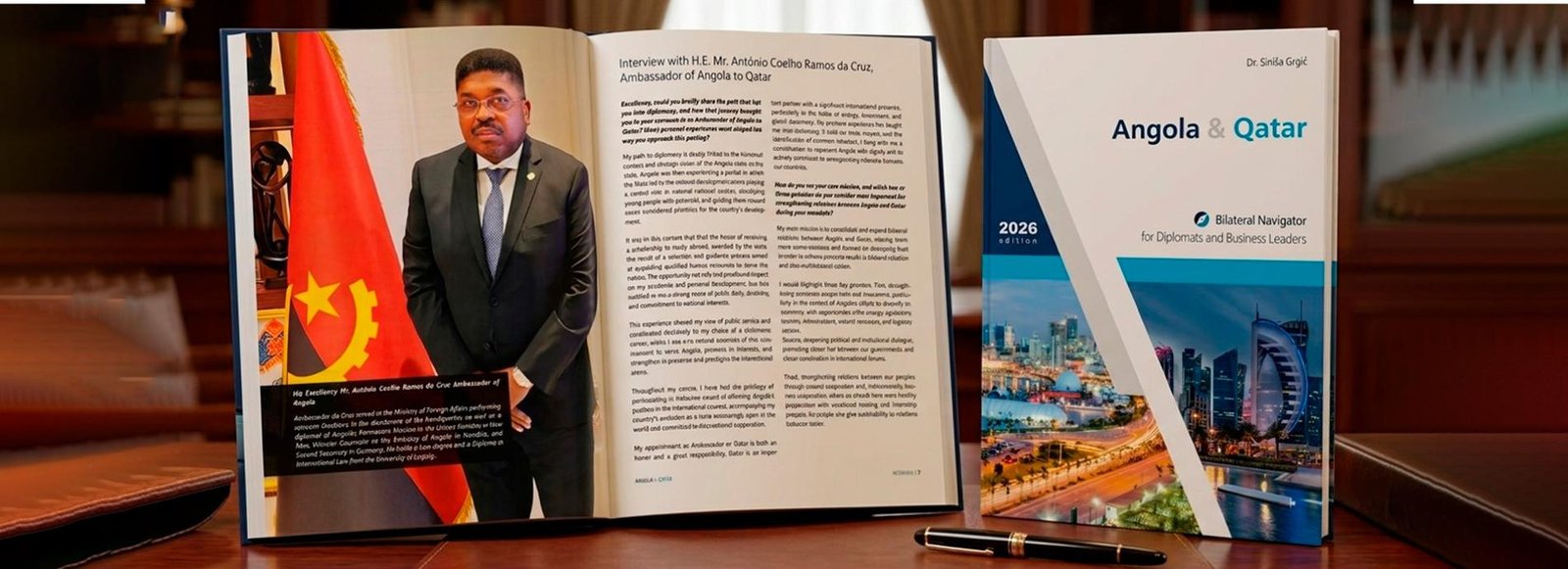 EDIÇÃO 2026 DA REVISTA CIENTÍFICA “BILATERAL NAVIGATOR” DEDICADA À ANGOLA E QATAR